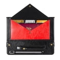 thumbnail image 4 of for Samsung Galaxy Tab 12.4" S8plus/X800/X806/S7FE/T730/T733/T736/T738/S7plus/T970/T975 Protective Envelope Case, PU Leather w/Pen Holder/Card Slot/Hand Strap Wallet Shoulder Bag Carrying Case,Red, 4 of 7