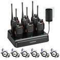 thumbnail image 1 of Walkie Talkies pxton recargables de largo alcance, paquete de 6 con cargador, 1 of 9