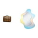thumbnail image 1 of Estuche organizador de joyas,Organizador de joyas de madera para mujeres,hombres y niñas,espejo acrílico ondulado,Espejo acrílico ondulado con estética irregular de arcoíris,Espejo de, 1 of 7