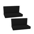 thumbnail image 3 of lacooooppia RV Dinette Cushion ers Rv Cushion Slipers 2 Easy to Install Outdoor RV Sofa ers Furniture Protector Black, 3 of 8