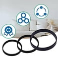 thumbnail image 5 of Y-Loong 6pcs Replacement Vacuum Belt Set Compatible Bissell Proheat 2x Revolution, 5 of 5