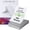 300 Sheets, variant on 8.5 x 11 Inch A4 Thermal Printer Paper, BPA/BPS-Free, Folded Continuous Paper, Compatible with M08F, MT800, Brother PocketJet PJ762/PJ763MFi (300 Sheets)