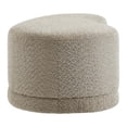 thumbnail image 3 of Accent Chair Bench, Oatmeal, Fabric, Living Room Lounge Cafe Lobby Hospitality Restaurant, Modern Contemporary HB36716, 3 of 12