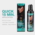 thumbnail image 5 of REVO Instant Hair Dye Shampoo, Dark Brown, Gray Coverage, 300ml Pump Bottle, Ammonia Free, 5 of 10