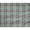thumbnail image 4 of oneOone Polyester Lycra Fabric Tartan Check Printed Craft Fabric BTY 56 Inch Wide, 4 of 4