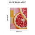 thumbnail image 3 of ZFLMY Grapefruit Citrus Fruit Slice Wall Decor Canvas Wall Art for Home Living Room Bathroom Bedroom Office, Ready to Hang 12x16in, 3 of 5