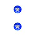 thumbnail image 3 of Decodeary RISK Professional Rustproof Headset Cover Waterproof Exquisite Wear-resistant 28.6mm Front Fork Cycling Headset Accessories Blue Star Thorn 2Set, 3 of 6
