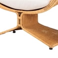 thumbnail image 4 of Pemberly Row Handwoven Natural Rattan Lounge Chair with Removable Cushion, 4 of 8