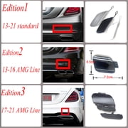 Trimla Rear Tow Cover Fit 13-16 Mercedes Benz S W222 AMG Line for S300 S320 S350 S400 S450 S500 S560 S600 S63 2013 2014 2015 2016 bumper towing Hook Eye Cap A2228850223