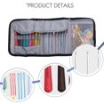 thumbnail image 5 of Aluminium Crochet Hooks Knit Colorful Crochet Needle Set Sweater Knitting Needls Set Diy Clothes Sc, 5 of 5