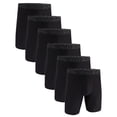 thumbnail image 1 of UNDER ARMOUR Hombre Calzoncillos, Paquete de 6 - Performance Tech Long Boxer Solid 9 in, elástico, color sólido Negro 2XL (XX-Large), 1 of 3