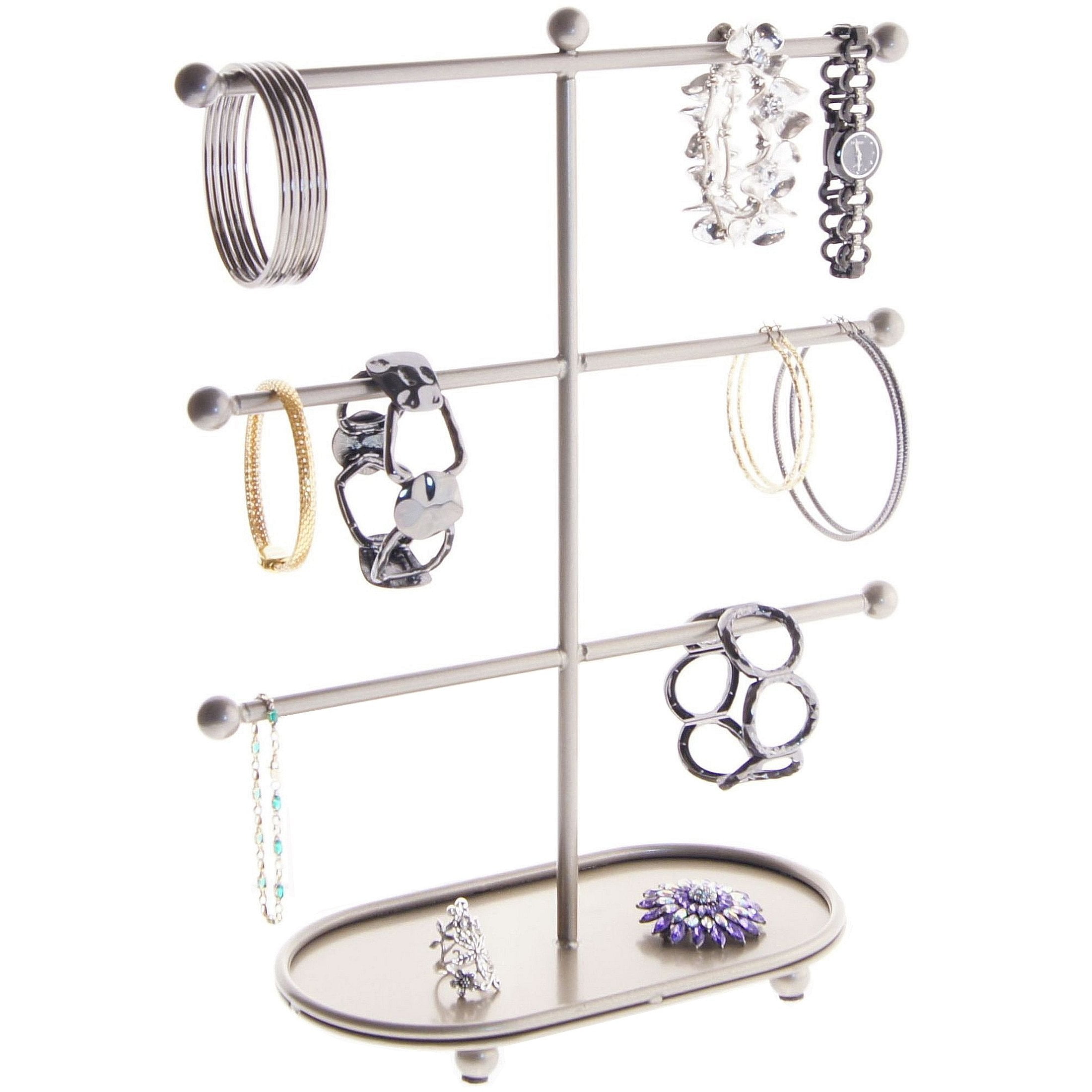 Angelynn's Bracelet Holder Organizer Stand Metal Large Jewelry