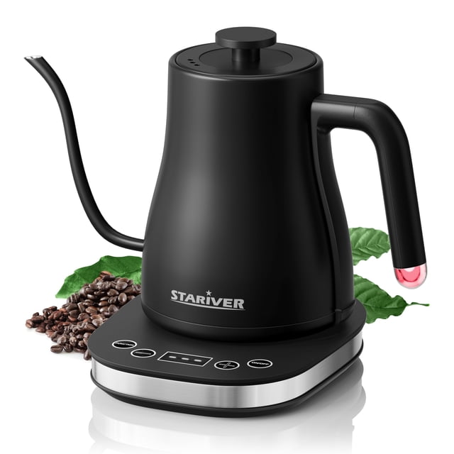 Hervidor eléctrico Stariver Gooseneck 1.2L 1000W 5 temperaturas