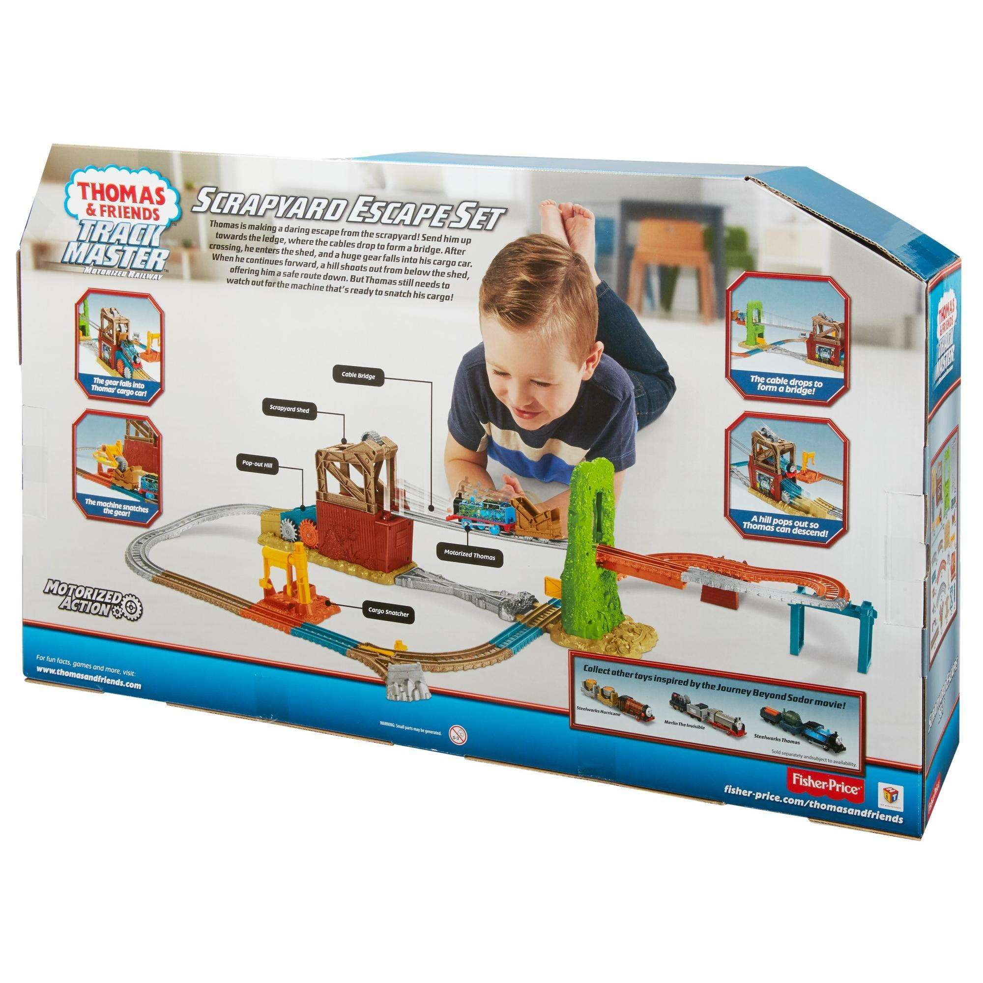 thomas and friends scrapyard escape set