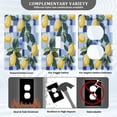thumbnail image 3 of Yayeee Blank Wall Plate Cover 1-Gang 4.5"x2.7" Home Unused Decorative Outlet, Cartoon Lemon Leaves, 3 of 7