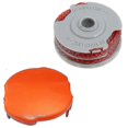 thumbnail image 5 of Double Autofeed Spool & Line & Spool Cap Cover For Flymo Strimmers & Trimmers For Cordless Grass Lawn Mower Replacement Tool, 5 of 5