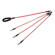 Dog Leash Dog Training Leash Nylon Dog Leash Pet Leash Dog Leash 360° Rotation Reflective Dog Walking Leash With Foam Handle For Hiking Camping Backyard Beach