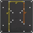 thumbnail image 4 of VESA Mount Adapter Plate for TV Mounts, Convert 75X75 and 100X100 to 200X200 mm VESA Patterns, VESA Conversion Plate, 4 of 7
