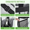 thumbnail image 3 of Sac Bandoulière Transparent Transparent avec Courroie Ajustable Sac de Stade Transparent pour festivals, 3 of 5