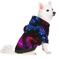 thumbnail image 2 of Haiem Futuristic Purple Panther A、 for Winter Dog Hoodie Sweatshirts with Pockets Warm Dog Clothes for Small Dogs Chihuahua-X-Large, 2 of 7