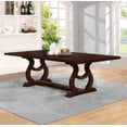 thumbnail image 2 of Brockway 104-inch Extension Leaf Dining Table Antique Java, 2 of 6