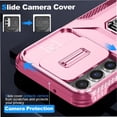 thumbnail image 2 of Funda para GANGXUN Samsung Galaxy S23 Plus - Soporte metálico, Función magnética, Rosa, 2 of 5