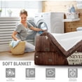 thumbnail image 6 of Gifts for Mom, Mothers Day Birthday Gifts for Mom from Son, Mom Gifts, Blanket Presents for Mother''s Day, Christmas, Birthday Gifts for Mom, Soft Cozy Flannel Throw Blanket 60x50 Inches, 6 of 6