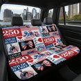 thumbnail image 6 of Chririnla Car Rear Seat Protectors for Car Interior Auto, Patriotic 250 Years Patchwork 2pcs Car Rear Seat Covers Decorative Dirt and Scratch Proof, 6 of 6