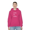thumbnail image 6 of Love to Love Heavyweight Graphic Hoodie, 6 of 9