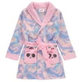 thumbnail image 2 of BTween Girls' Unicorn Bathrobe Set - Soft, Cozy, and Fun with Matching Slippers - Perfect for Lounging, 2 of 3