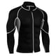 thumbnail image 5 of Neopreno Sauna Suit For Men - Manga Larga Y Cremallera, Entrenador Cómodo En La Cintura, Chaqueta De Sudor Caliente, Body Shaper, Camisa De Entrenamie SG Macarena Chaqueta deportiva para hombre, 5 of 8
