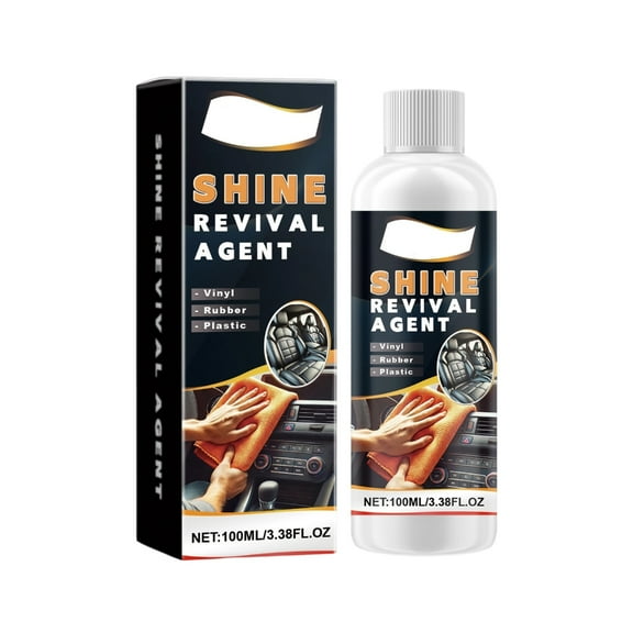 Zeiwohndc Plastic Restore Revitalizer Plastic Renovator For Car Rubber Plastic Parts