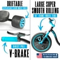 thumbnail image 6 of Drift Trike for Kids Ages 5+ with Adjustable Seat and 16" Front Wheel – Madd Gear, 6 of 11