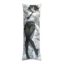 Anime Girl Sleep Body Pillow Cover Long Pillow Case Protector Decorative Bedding Soft Large Pillow Cases Covers for Bedroom,Couch,Sofa,20x54inch