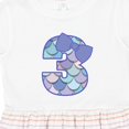 thumbnail image 4 of Inktastic 3rd Birthday Mermaid 3 Year Old Girl Girls Toddler Dress, 4 of 5