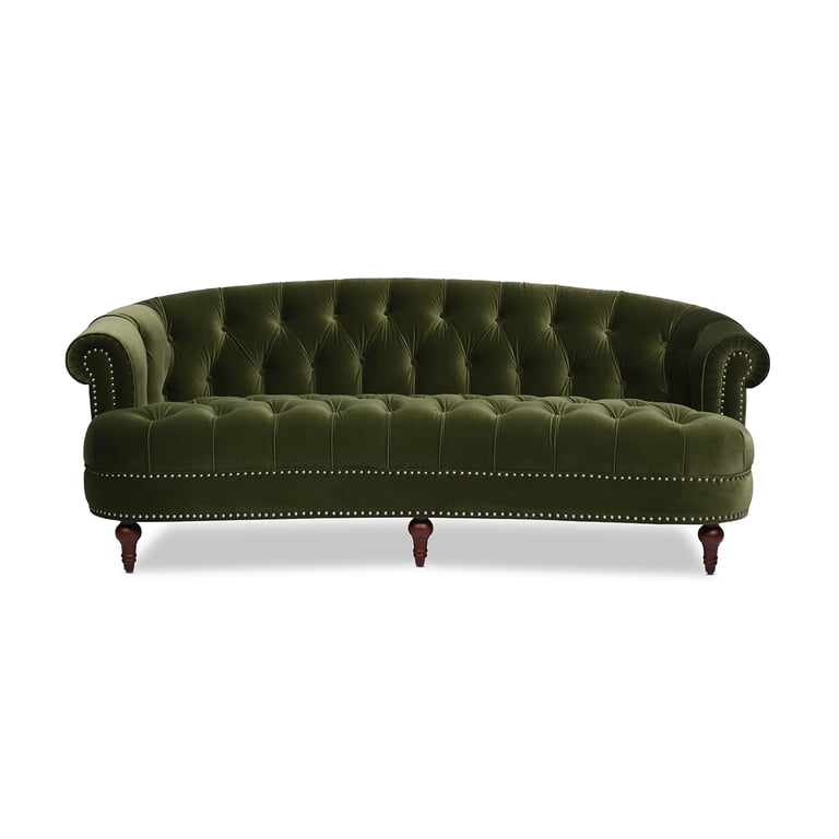 【新品】Jennifer Taylor La Rosa 3人掛けソファ V036 Jennifer Taylor Home La Rosa Chesterfield Tufted Sofa, Quality