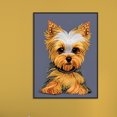 thumbnail image 4 of Pintura de diamante 5D DIY Kit de taladro en forma especial parcial Yorkshire Home Decor Hugtrwg Para estrenar, 4 of 9