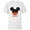White, variant on Disney Mickey Mouse Red Shorts Icon Sohn Family German- Short Sleeve T-Shirt for Kids - Customized-White