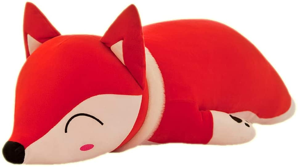 13" Fox Plush Cute Soft Animal Figure Red New Stuffed Pillow Toy Valentine Gifts