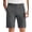 Gray, variant on Mens Shorts Casual Lightweight Cotton Comfort Stretch Dress Shots Summer Beach with Pockets, M