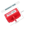 thumbnail image 2 of unbranded Cerradura Industrial Para Eléctrico En Color Rojo Para Electrodomésticos, 2 of 7