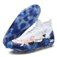 thumbnail image 2 of Botas de fútbol profesionales TF/FG para adultos y niños, tacos de fútbol, césped, fútbol, cómodo, antideslizante, entrenamiento, deporte, alta calidad, nuevo, 2 of 5