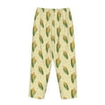 thumbnail image 5 of Xecao Yellow Corn Women's Straight Lounge Pajama Pants: The Epitome of Relaxed Sleepwear, 5 of 9