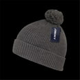 thumbnail image 1 of Decky 686-HCHA Bonnets Acryliques Pompon, Charbon Chiné, 1 of 1