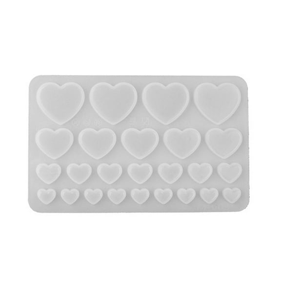 WINDLAND Crystal Epoxy Resin Mold Heart Shaped Earrings Pendants Casting Mold Silicone Mould DIY Crafts Jewelry Making Tools