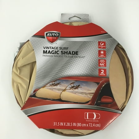 Auto Drive 805672 Automotive Window Shades, 6.30 x 28.50"