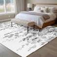 thumbnail image 4 of 6'x9' Area Rugs, Eucalyptus Grey Indoor Outdoor Area Rug for Living Room Bedroom, Farmhouse Leaves Summer Spring Leaf Washable Bathroom Rugs Kitchen Floor Carpet Mats Home Decor Aesthetic, 4 of 8