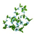 thumbnail image 4 of Worallymy Guirnalda de girasol artificial de 18 cabezas Simulación Flor Vid Colgante de pared Plástico Flor falsa Ratán Azul claro Worallymy JD735806073, 4 of 7