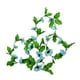 thumbnail image 4 of Guirnalda de girasol artificial de 18 cabezas, simulación de flor, vid, colgante de pared, plástico, flor falsa, ratán, azul claro seitruly HA8325-04B, 4 of 6