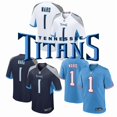 thumbnail image 2 of Men's Titans #1 Cameron Ward 2025 Stitched Limited Jersey, 2 of 5